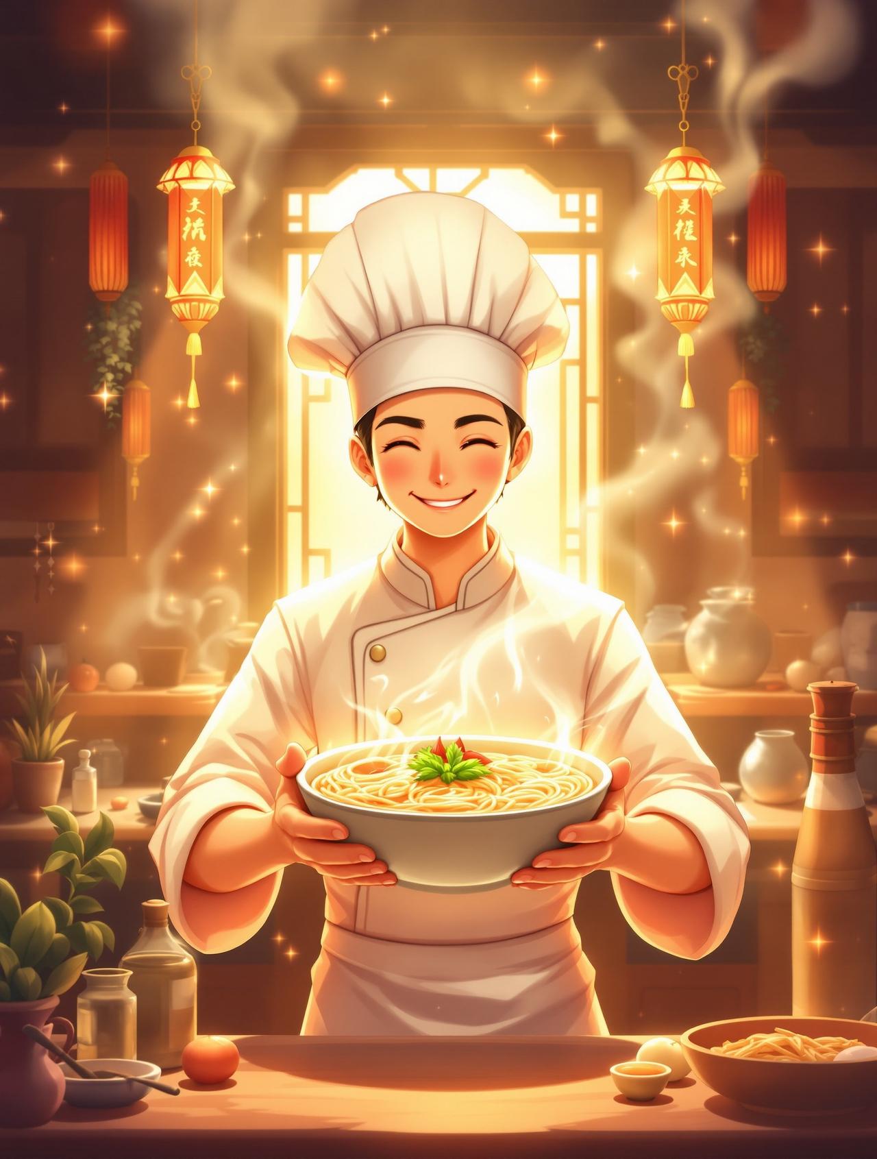 美食修仙录 - 魔改短剧热门动漫短剧封面
